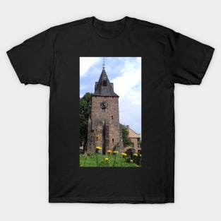 Church Tower, Rutherglen Old Parish Church, Scotland T-Shirt